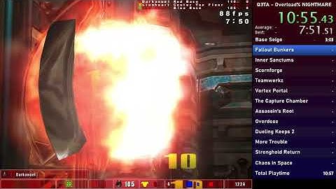 (Personal Best) Quake 3 Team Arena - Overload% NIGHTMARE