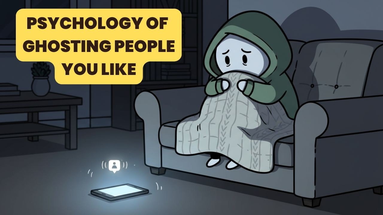 Psychology of What Happens When You Ghost Someone You Like