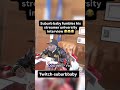 Suburb baby fumbles his streamer university interview 😂😂😂