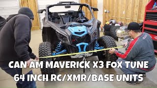 Can Am Maverick X3 Fox Tune Settings!