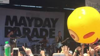 MAYDAY PARADE - "JERSEY" LIVE (WARPED TOUR 2016)