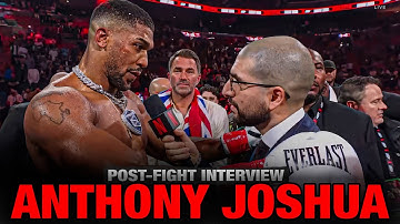 Anthony Joshua Post-Fight Interview After Defeating Jake Paul: What Did He Say?!