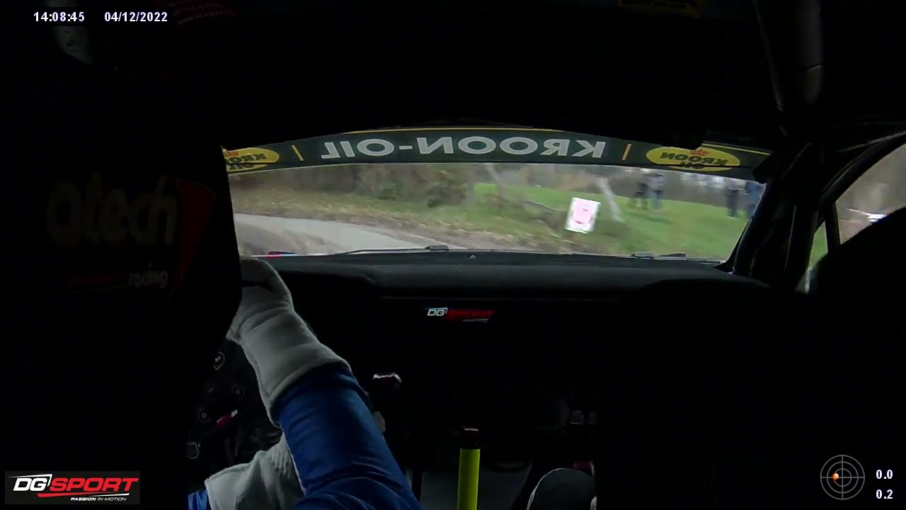 Onboard Verstappen - Jamoul / Spa Rally 2022 / SS15 Fays
