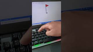 Goal Flag Logo In Ms Word By Shortcut Key  In English  Dsh shortcutkeys usa