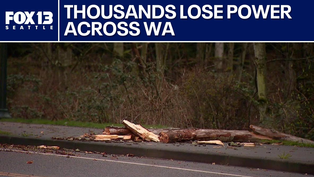 Gusty winds, heavy snow knock out power to thousands in western WA ...