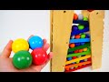Marble Run Race ASMR☆HABA Slope Tumbler Roller Part121