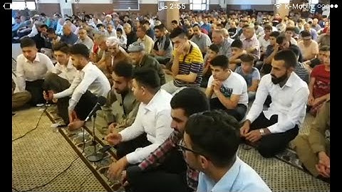 سورة الرحمن مع التكبير العيد مع صلاة العيد بصوت القارئ بيشرةو شعبان الكردي مقطع الثانى