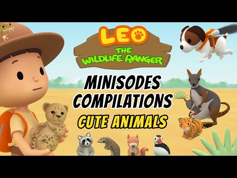 Cute Animals Minisode Compilation - Leo the Wildlife Ranger | Animation | For Kids