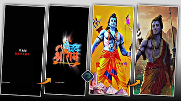 🚩Ram Navami 2023 Spacial Status Editing Alight Motion | Ram Navami Status Editing