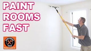 How to Paint a Room FAST | Paint Hacks for Homeowners