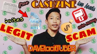 HOW TO EARN IN CASHZINE | LEGIT O SCAM | kong gusto mong malaman watch this video screenshot 5