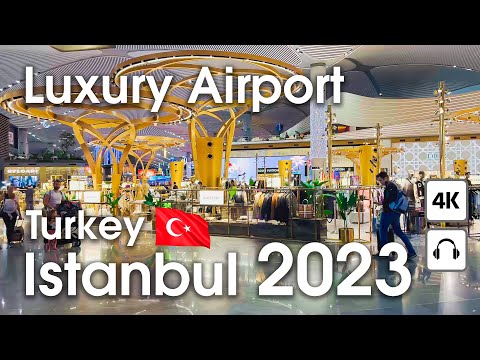Istanbul Airport | Hermes | 공항 산책 4K