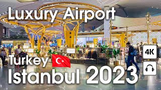 Istanbul  Airport [ 4K ] Walking Tour