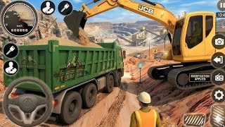 👷 Real City Road Construction Simulator 3D 🚧 | Heavy Excavator & Truck - Android Gameplay 2026.3 screenshot 4