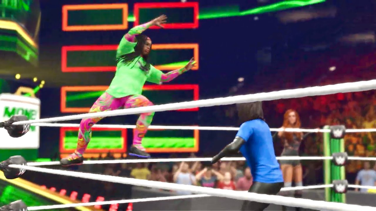 Naomi & Bianca Belair Vs. Bayley & Becky Lynch: WWE Unify Tag Team Championship Match - WWE 2K25 PS5