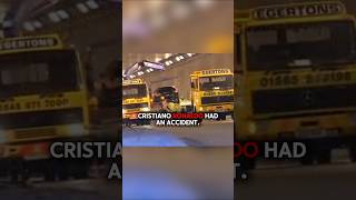 Ronaldo car Accident 👿☠️🔥💯😲🙏 #trending #football #cars