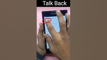 how To Talk Back Off Lenovo Tab 7 A7-30 || TalkBack Remove Lenovo Tab 2 #talkbackoff #shorts