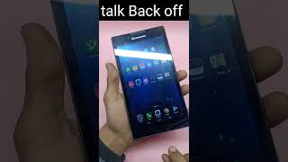 how To Talk Back Off Lenovo Tab 7 A7-30 || TalkBack Remove Lenovo Tab 2 #talkbackoff #shorts screenshot 4