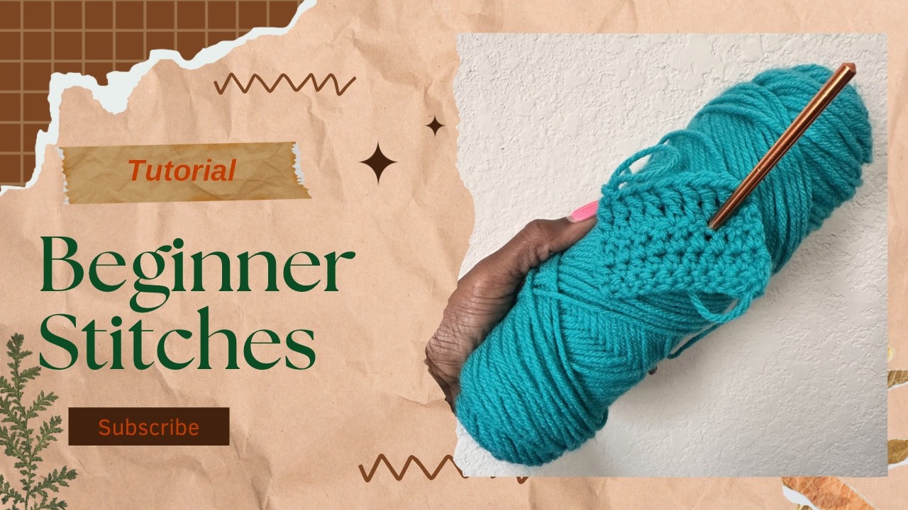 Crochet Stitches Tutorial for Beginners - YouTube