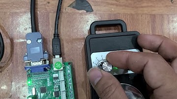 Mach3 usb 5 trục kết hợp tay quay