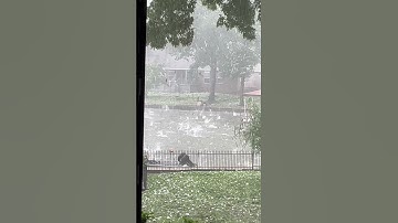 Severe Hail Storm in Arkansas || ViralHog