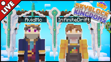 🔴WORLD TOUR with @InfiniteDrift - Skyblock Kingdoms