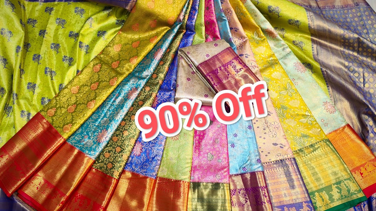 Pure Kanchi Pattu Sarees Wholesale || #saree #pattusarees #kanchi #pure #handloom 