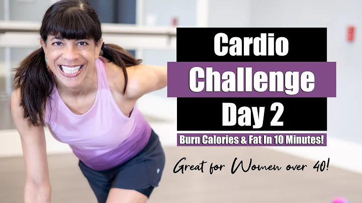 10 Minute Cardio Challenge! Burn Calories & Fat! D...
