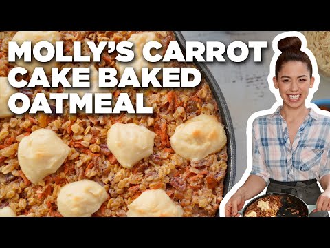 Molly Yeh's Carrot Cake Baked Oatmeal | Girl Meets Farm | Food Network