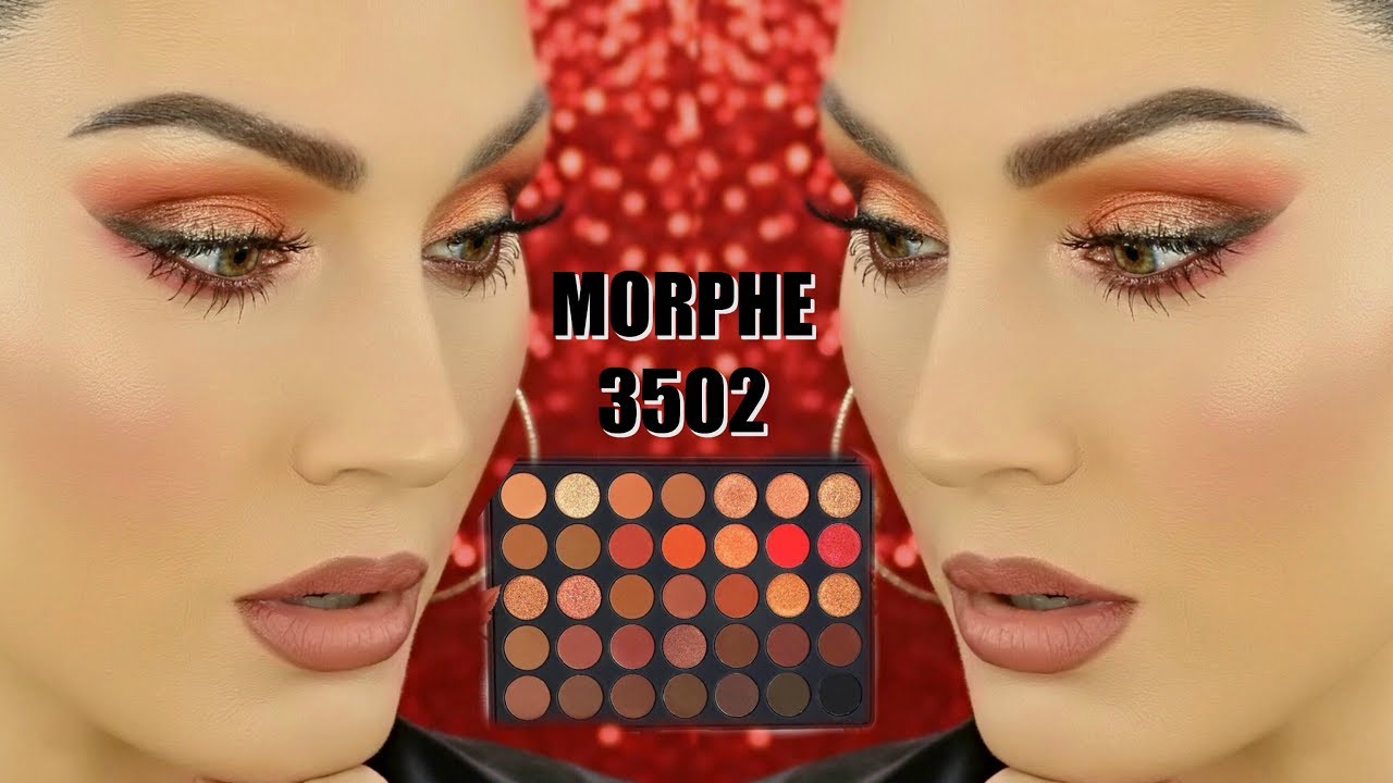 Fall Makeup Tutorial With MORPHE 35O2 Palette THE GLAM BELLE YouTube