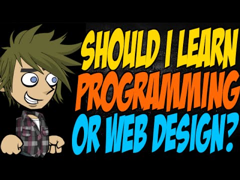 Should I Learn Programming or Web Design?