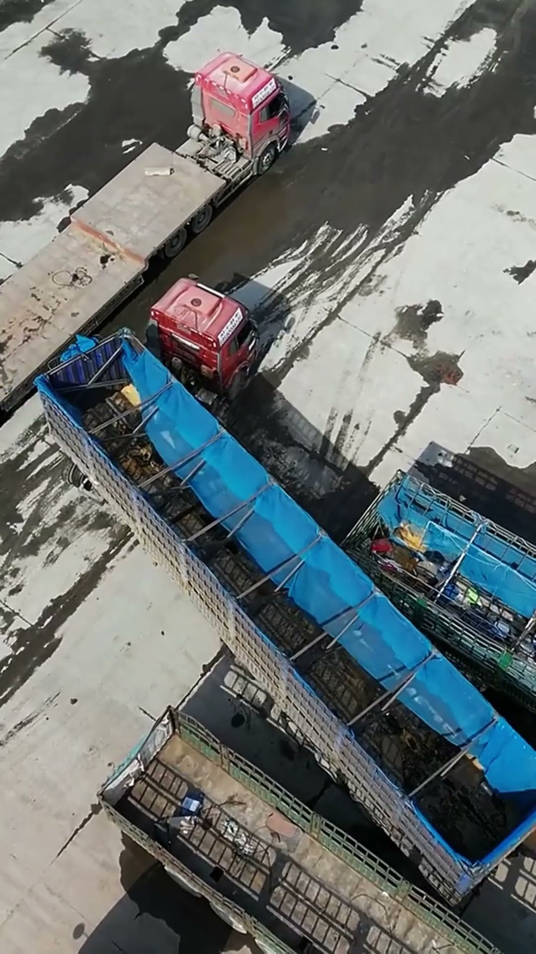 Trailer parking process