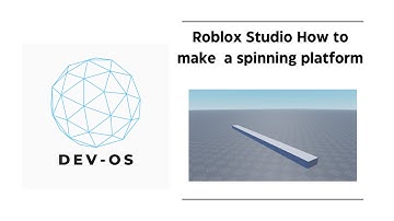 Roblox Studio - Spinning Part