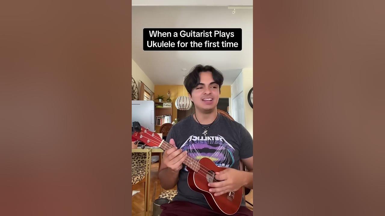 When a GUITARIST plays UKULELE for the FIRST TIME 🤨