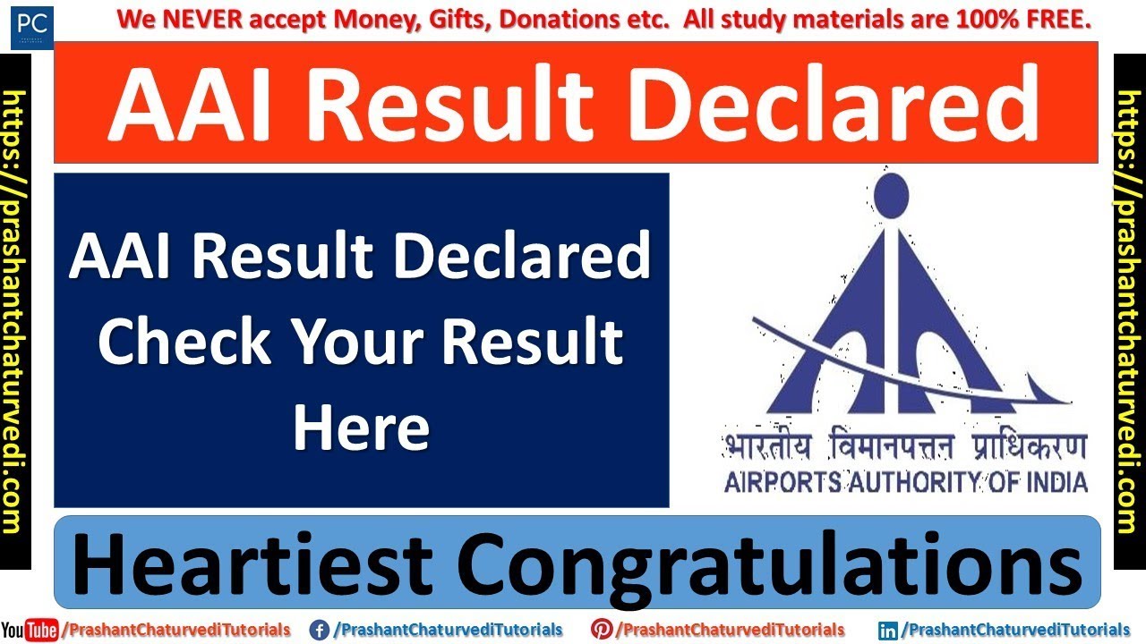 AAI Result Announced | Join us Live | Check All Details Here |