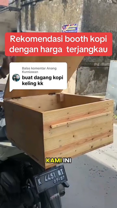 Murah Banget, Gerobak Kopi Keliling Madiun - HP/WA: 082131805558 - Hoki Hoki Storee #gerobakkopi