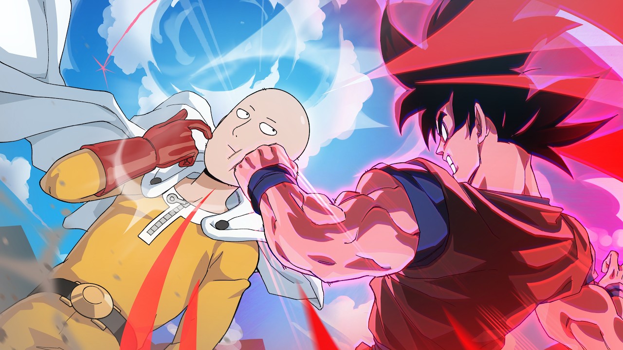 Goku VS Saitama Final Battle ANIMATION