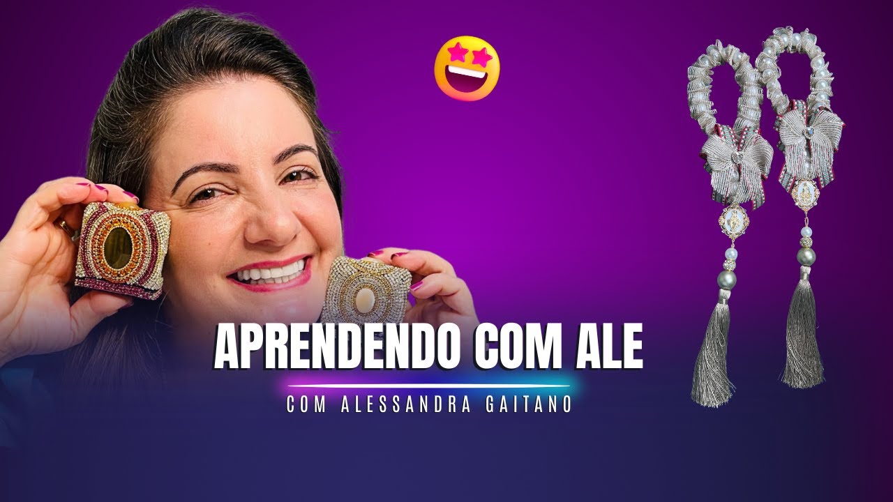 Aprendendo com Ale: Aprenda a Criar um Lindo Pingente de Porta para Natal | Live #26
