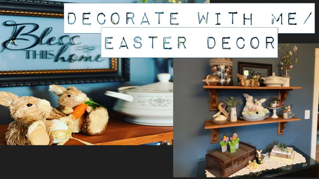 Christmas Tree Shops Haul/Decorate With Me/Easter Decor YouTube