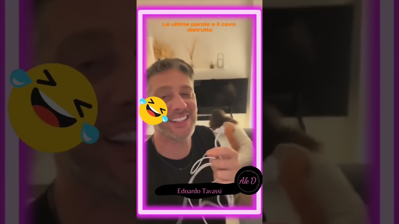 Facciamo due risate con Edoardo Tavassi e la sua strepitosa ironia 🤣🤣🤣🤣