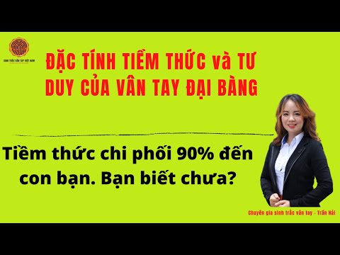 Video ĐẶC TÍNH TIỀM THỨC và THÓI QUEN TƯ DUY của ĐẠI BÀNG - youtube