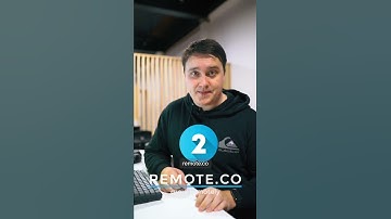 3 Places you can find a remote job 👩‍💻🌎 #technology #programming #career #wfh #productivity