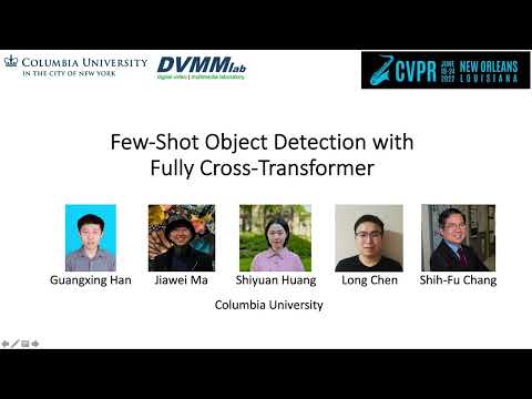 Few Shot Object Detection With Fully Cross Transformer | CVPR 2022