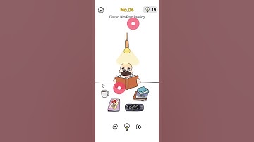 Brain out gameplay// Prank plan level 4 Distract Him from reading