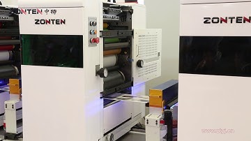 ZTJ 330 520 ZONTEN Offset Press Label Printing Machine