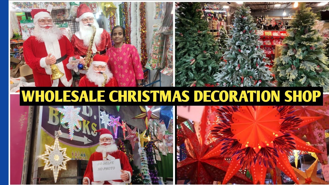 CHRISTMAS 2022 | Christmas Decorations Shopping | Parrys Chennai ...