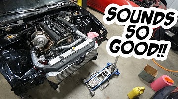 1JZ VVTI SWAP FIRST START UP!!!