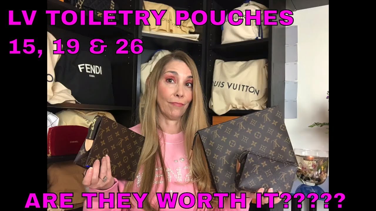 LOUIS VUITTON Showdown: Toiletry 15 VS Mini Pochette