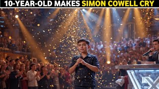 10-Year-Old Makes SIMON COWELL CRY  | Golden Buzzer Moment You MUST See