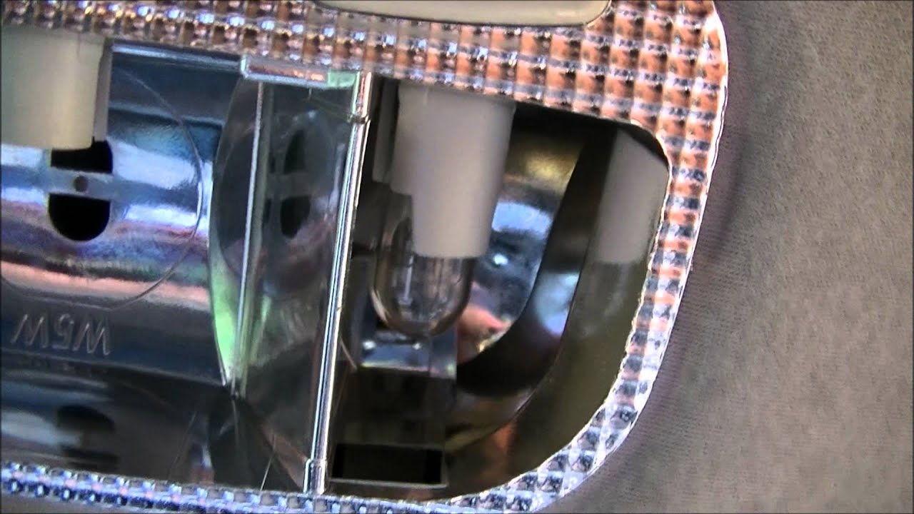 How to change PEUGEOT COURTESY LIGHT interior bulb to a led blue YouTube